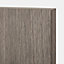 Porte de meuble de cuisine Chia décor chêne gris mat l. 50 cm x H. 72 cm GoodHome