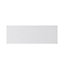 Porte de meuble de cuisine Garcinia blanc brillant l. 100 cm x H. 35,6 cm GoodHome