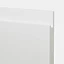 Porte de meuble de cuisine Garcinia blanc brillant l. 15 cm x H. 72 cm GoodHome