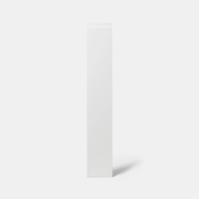 Porte de meuble de cuisine Garcinia blanc brillant l. 15 cm x H. 90 cm GoodHome
