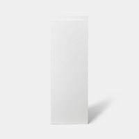 Porte de meuble de cuisine Garcinia blanc brillant l. 25 cm x H. 72 cm GoodHome