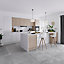 Porte de meuble de cuisine Garcinia blanc brillant l. 30 cm x H. 72 cm GoodHome