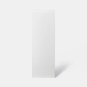 Porte de meuble de cuisine Garcinia blanc brillant l. 30 cm x H. 90 cm GoodHome