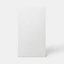 Porte de meuble de cuisine Garcinia blanc brillant l. 40 cm x H. 72 cm GoodHome