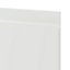 Porte de meuble de cuisine Garcinia blanc brillant l. 45 cm x H. 60 cm GoodHome