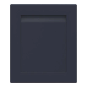 Porte de meuble de cuisine Garcinia bleu mat l. 45 cm x H. 60 cm GoodHome