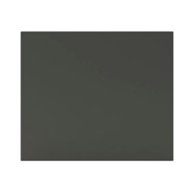 Porte de meuble de cuisine Garcinia gris anthracite brillant l. 40 cm x H. 35,6 cm GoodHome
