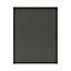 Porte de meuble de cuisine Garcinia gris anthracite brillant l. 45 cm x H. 60 cm GoodHome