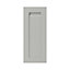 Porte de meuble de cuisine Garcinia gris ciment mat l. 30 cm x H. 72 cm GoodHome