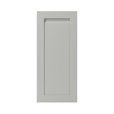 Porte de meuble de cuisine Garcinia gris ciment mat l. 40 cm x H. 90 cm GoodHome