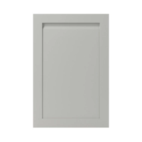 Porte de meuble de cuisine Garcinia gris ciment mat l. 60 cm x H. 90 cm GoodHome