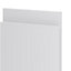 Porte de meuble de cuisine Garcinia gris clair brillant l. 15 cm x H. 72 cm GoodHome