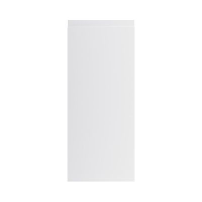 Porte de meuble de cuisine Garcinia gris clair brillant l. 30 cm x H. 72 cm GoodHome