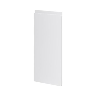 Porte de meuble de cuisine Garcinia gris clair brillant l. 30 cm x H. 72 cm GoodHome