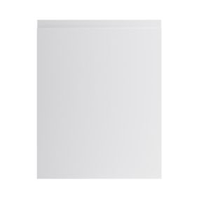 Porte de meuble de cuisine Garcinia gris clair brillant l. 45 cm x H. 60 cm GoodHome