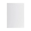 Porte de meuble de cuisine Garcinia gris clair brillant l. 50 cm x H. 72 cm GoodHome