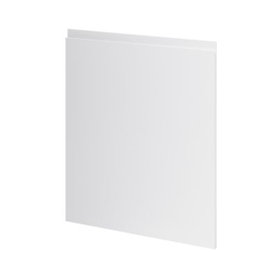 Porte de meuble de cuisine Garcinia gris clair brillant l. 60 cm x H. 72 cm GoodHome