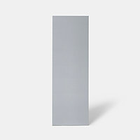 Porte de meuble de cuisine GoodHome Alisma Gris l. 29.7 cm x H. 89.5 cm