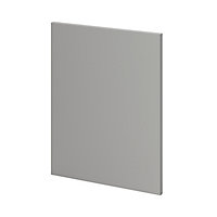 Porte de meuble de cuisine GoodHome Alisma Gris l. 44.7 cm x H. 57.1 cm