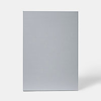 Porte de meuble de cuisine GoodHome Alisma Gris l. 49.7 cm x H. 71.5 cm