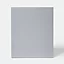 Porte de meuble de cuisine GoodHome Alisma Gris l. 59.7 cm x H. 71.5 cm