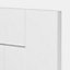 Porte de meuble de cuisine GoodHome Alpinia Blanc l. 59.7 cm x H. 63.3 cm
