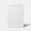 Porte de meuble de cuisine GoodHome Alpinia Blanc l. 59.7 cm x H. 89.5 cm