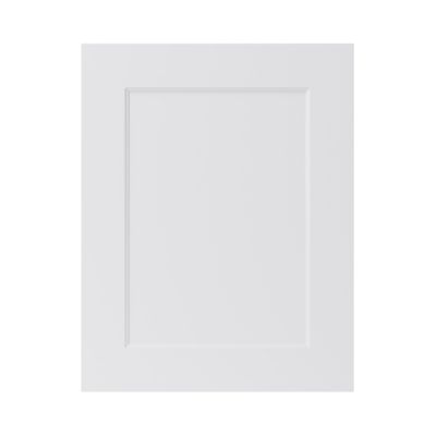 Porte de meuble de cuisine GoodHome Artemisia Blanc l. 44.7 cm x H 57.1 cm
