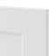 Porte de meuble de cuisine GoodHome Artemisia Blanc l. 44.7 cm x H 57.1 cm
