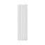 Porte de meuble de cuisine GoodHome Artemisia Blanc mouluré l. 24.7 cm x H. 89.5 cm