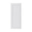 Porte de meuble de cuisine GoodHome Artemisia Blanc mouluré l. 29.7 cm x H. 71.5 cm
