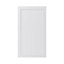 Porte de meuble de cuisine GoodHome Artemisia Blanc mouluré l. 49.7 cm x H. 89.5 cm