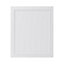 Porte de meuble de cuisine GoodHome Artemisia Blanc mouluré l. 59.7 cm x H. 71.5 cm