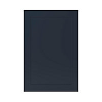 Porte de meuble de cuisine GoodHome Artemisia Bleu nuit l. 59.7 cm x H. 89.5 cm