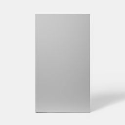 Porte de meuble de cuisine GoodHome Balsamita Gris l. 39.7 cm x H. 71.5 cm