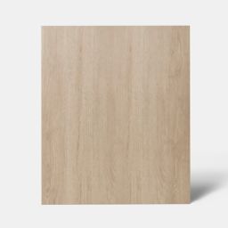 Porte de meuble de cuisine GoodHome Chia chêne clair l. 59.7 cm x H. 71.5 cm