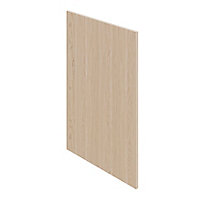 Porte de meuble de cuisine GoodHome Chia effet chêne clair H. 89,5 x l. 59,7 cm x Ép. 18 mm