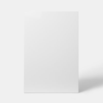 Porte de meuble de cuisine GoodHome Stevia Blanc l. 59.7 cm x H. 89.5 cm