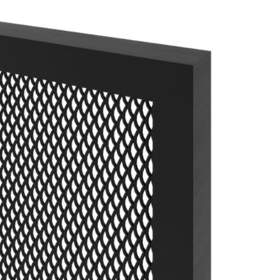 Porte de meuble de cuisine nid d'abeille Winterana noir l.60 cm x H.72 cm GoodHome