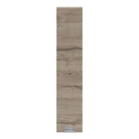 Porte de meuble de cuisine Pachira décor bois clair l. 15 cm x H. 72 cm GoodHome