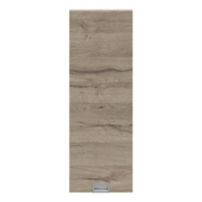 Porte de meuble de cuisine Pachira décor bois clair l. 25 cm x H. 72 cm GoodHome