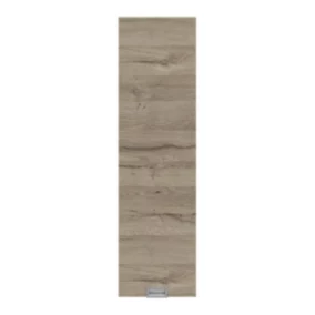 Porte de meuble de cuisine Pachira décor bois clair l. 25 cm x H. 90 cm GoodHome