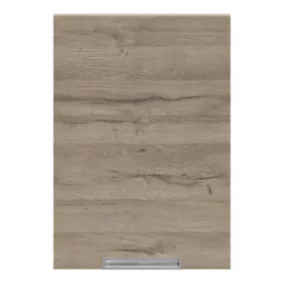 Porte de meuble de cuisine Pachira décor bois clair l. 50 cm x H. 72 cm GoodHome
