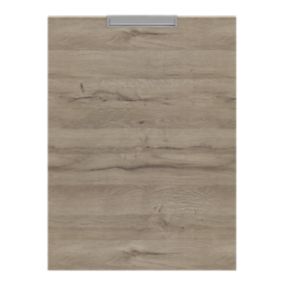 Porte de meuble de cuisine Pachira décor bois clair l. 60 cm x H. 80 cm GoodHome