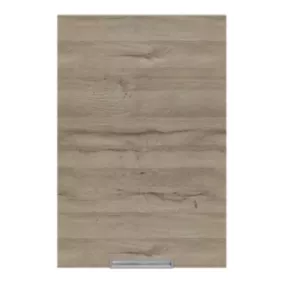 Porte de meuble de cuisine Pachira décor bois clair l. 60 cm x H. 90 cm GoodHome