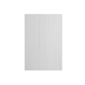 Porte de meuble de cuisine Palma effet bois blanc l. 60 x H. 90 cm