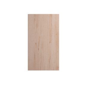 Porte de meuble de cuisine Palma effet chêne brut l. 50 x H. 90 cm