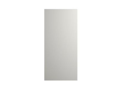 Porte de meuble de cuisine Palma gris nuage l. 60 x H. 130 cm