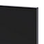 Porte de meuble de cuisine Pasilla noir mat l. 30 cm x H. 90 cm GoodHome