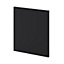 Porte de meuble de cuisine Pasilla noir mat l. 45 cm x H. 60 cm GoodHome